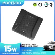Ladegerät drahtlose Für Toyota Corolla Cross 2022-2024 15W drahtlose auto ladegerät Zubehör schnelle auto ladegerät werkzeuge