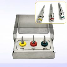 Set di espansori per ossa dentali da 3 pezzi Set di impianti rotti Pick Up Estrattore Dispositivo per fallito dentale Rimuovi strumenti