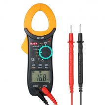 Multimetro digitale pinza amperometrica 2000 conteggi gamma automatica AC/DC tensione di corrente resistenza continuità diodo misurazione Tester NCV
