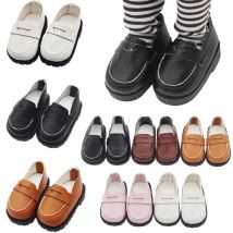 5.5*2,6 cm Puppe Leder Schuhe Kleidung Zubehör für 20cm Baumwoll puppen für Exo Idol Puppe Freizeit kleidung Schuhe Mode DIY Puppe Spielzeug