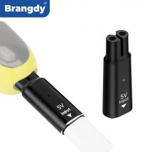 Brangdy 5V Tipo-C Adattatore per rasoio Convertitore per caricabatterie adatto per Philips One Blade QP2724 QP2834 QP1424 QP1924 QP4631 Barba Trimmer