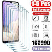 1-5PCS Gehärtetes Glas Screen Protector Für Samsung Galaxy A13 A14 A21S A33 A34 A51 A52 A52S a53 A54 A72 A73 5G
