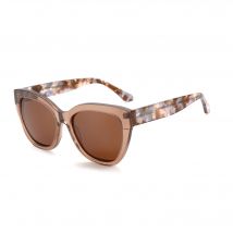 ZENOTTIC Butterfly Retro UV400-Schutz-Sonnenbrille aus Acetat, modische polarisierte Sonnenbrille mit dickem Rahmen