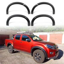 Parafanghi sottili Parafango Flare Arco Ruota Per ISUZU D-MAX 2012 2013 2014 2015 2016 2017 2018 2019 Chevrolet KB Doppia Cabina