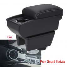 Für Seat Ibiza Armlehne Box Für Seat Ibiza 6j Ibiza 6L Auto Armlehne Auto Lagerung Box Retrofit teile Innen Auto zubehör