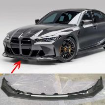 Für BMW G80 G82 M3 M4 2021 2022 V Style Front Body Kit echte Kohle faser Auto Stoßstange Spoiler Diffusor Splitter Lippe Außen teile