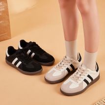 Frauen Schuhe Mode Lässig Wohnungen Vulkanisieren Schuhe Damen Outdoor Walking Turnschuhe Frauen Bequeme Klassische Schuhe Schwarz Weiß