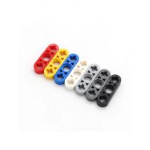 10pcs MOC Technolog Technic Liftarm Thin 1x3 Axle Holes 6632 Building Brick Blocks Compatible Combination Mechanical Science Toy