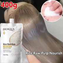 10/30/50/100/400g Maschera per capelli alla cheratina magica 5 secondi Ripara i capelli crespi danneggiati Morbido liscio lucido Riso idratante Cura dei capelli