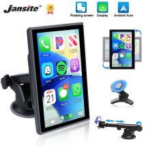 Tragbarer 7-Zoll-Carplay-AI-Bildschirm Drahtloser Carplay Android Auto GPS-Navigation Bluetooth-Multimedia-Player IPS-Automonitor