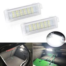 2SZT 12V LED Lampa bagażowa Oświetlenie wewnętrzne Oświetlenie bagażnika samochodowego 6000K Do Ford