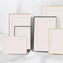 Großer Wandrahmen aus Aluminiumlegierung, Premium-Bilderrahmen für Poster, Puzzles und Kunstdisplays, stilvoller Dekorationsrahmen