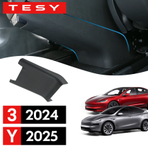 Für Tesla Model Y Juniper Launch 2025 Modell 3 Highland 2024 Rücksitz Kinder Anti Kick Board Schmutzige, sturzsichere Schutzabdeckung