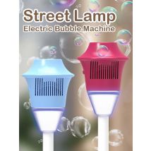 Street light bubble machine fully automatic bubble with light birthday outdoor wedding party without battery bubble water