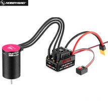 HobbyWing QuicRun WP 10BL120 G2 120A wodoodporny bezczujnikowy bezszczotkowy regulator prędkości ESC 3652 3660 G2 silnik do samochodów 1/10 RC