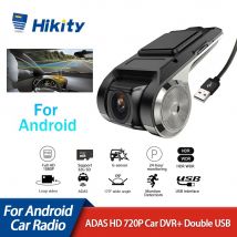 Hikity Auto DVR Kamera Auto Digital Video Recorder Camcorder Versteckte Nachtsicht Dash Cam 170 °   Weitwinkel-Registrierger Android USB