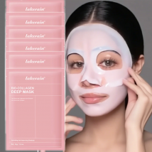 Bio-Kollagen Echte Tiefe Maske Ergänzung Kollagen Feuchtigkeitsspendende Nacht Hydrogel Maske Elastizität Verbesserung Poren Minimierung Straffung