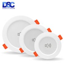2pcs/lot Led Downlight 5W 7W 9W 220V Sound Sensor Ceiling Light 2.5/3/4 inch Round Led Panel Down Light Voice Control Spotlight