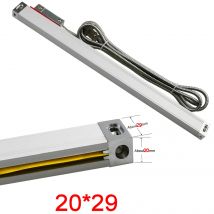 Piccolo Encoder lineare sottile e stretto in vetro 20*29 5U 5V TTL 50 100 150 200 250 300 350 400 450 500 550 per macchine per tornio