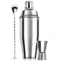 3/6pcs Cocktail Shaker Stainless Steel Bartending Tools Margarita Mixer Drink Shaker Martini Sharker Bartender Kit
