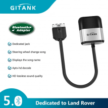 Bluetooth 5.0 Adapter Car Kit for Range Rover Music Receiver for Land Rover Special Jack Replace 30 Pin iPod Compatible Jaguar
