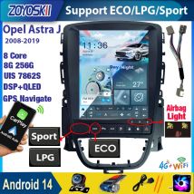ZOYOSKII Radio de coche Android para Opel Astra J Vauxhall Holden Cascada 2009-2018 pantalla Multimedia navegación GPS Auto Carplay ECO