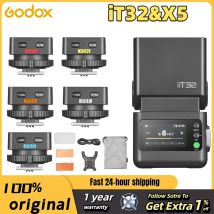 Godox iT32 iFlash cámara Flash TTL HSS cabezal giratorio en la luz de Flash de la cámara X5 C/S/N/F/O inalámbrico TTL disparador de Flash magnético