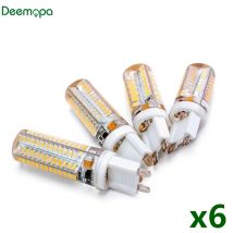 6 pz/lotto LED G9 Lampada AC220V 6W 7W 9W 10W 12W Ha Condotto La Lampadina SMD 2835 3014 2508 Ha Condotto La Luce G9 Sostituire 20W/30W/40W/50W Lampada Alogena