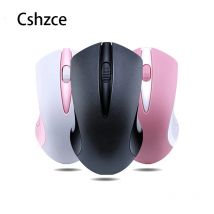Drahtlose optische Maus 2,4 G kabellos mit USB 2.0-Empfänger 1200 DPI Schwarz rosa weiß Maus Draadloos für Laptop PC Windows 10