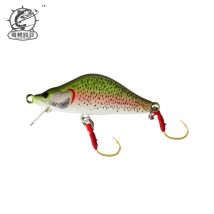 Japoński projekt Plastikowa tonąca przynęta Minnow 50mm 4g Wtyczka Twarda przynęta Wobbler Crankbait Pesca Fishing Tackle SwimBait