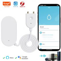 Tuya Zigbee Leck Sensor Wasser Leckage Detektor Leckage Sensor Wasser Sensor Verhindern Wasser Leckage Für Smart Home SmartLife