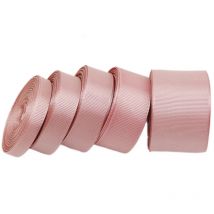 (10 Meters/roll) Pink Meat Grosgrain Ribbon Wholesale Handmade DIY Decoration Gift Wrapping Christmas Ribbons