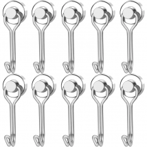 16 mm 20 mm robuster Magnet, starke magnetische Drehhaken zum Aufhängen für Kreuzfahrtkabinen, Kühlschrank, Küche, Schließfach, Schlüssel, Bürodekoration