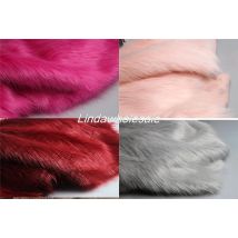 Wholsale imitation fox plush fur,cloth counter carpet material,faux fur fabric,160cm*50cm/pcs
