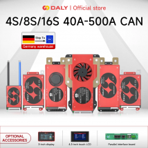 Daly BMS 4S lifepo4 12V 8S 24V BMS 16S 48V lifepo4 40A 60A 100A 150A 200A 250A 300A 400A 500A RS485 CAN per Victron Deye Pylon
