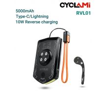 CYCLAMI RVL01 Bicycle Headlight Daytime  Front Light 5000mAh Bike Safety Visibility Cycling Light for Garmin XOSS IGS Charging