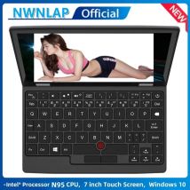 7 inch Mini Laptop Intel Procesador N95 8G 16G RAM 256GB SSD With Touch Screen Pocket Netbook Windows 11 Notebook Pc Portable