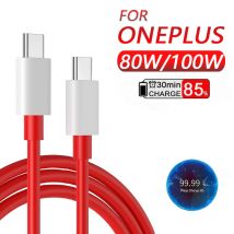 Oneplus 13 12 11 Cavo originale 80W Supervooc Warp Charge Cavo USB tipo C 100W Carica rapida One Plus 10T Nord CE 4 10 Ace 3 Pro