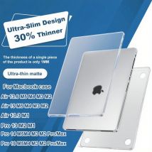 Custodia per MacBook Air 13/15 pollici M5 M4 2026, compatibile con M3 M2 2026-2022 A3449 A3448 A3241 A3240, e per MacBook Pro 14/Pro 16 pollici M5 Pro/Max 2026