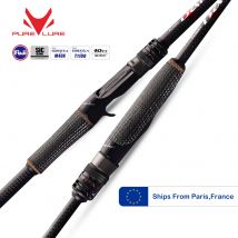PURELURE NEW DANCE Canna da spinning da 10 piedi per spigola Canna da pesca a lancio lungo ad alto tenore di carbonio in accessori FUJI, più mulinello da spinning
