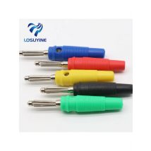 4MM Banana Plug Audio Speaker Connectors Amplifier Speaker Binding Post 4mm Banana Jack Plug For Cable Terminals