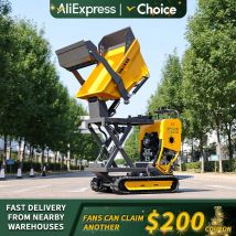   Mini dumper cingolato 500 kg 800 kg Consegna veloce personalizzata Pendenza da montagna di alta qualità utilizza mini dumper