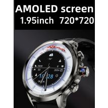 H19 Smartwatch Men 1.95-inch Amoled Large Screen 190° Rotary Camera 720*720 Resolution GPS WIFI Android 4G Smart Watch Men Adult