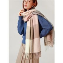 2024 neue Mode Kaschmir Frauen Plaid Schal Winter warmen Schal und Wickel Bandana Pashmina weiblichen Foulard lange dicke Decke