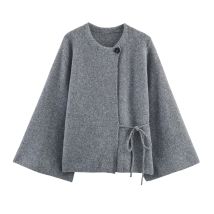 2025 Winter New Product Lazy Style Retro Kimono Style Knitted Open Sleeve Coat cardigan Coat for Women