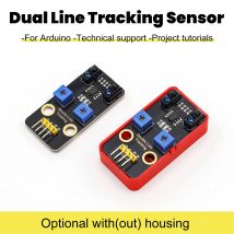 Dual Line Tracking Sensor Modul 2-Wege Tracking Line Sensor für Arduino Robot Projekte kompatibel mit Lego Blöcken