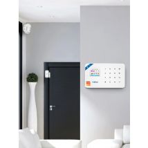 KERUI W181 Tuya Smart WIFI GSM Security Alarm System Works With Alexa Home Motion Detector Door Window Sensor