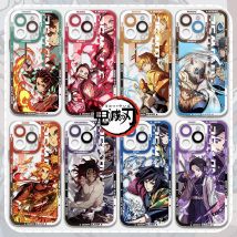 Neues Jahr 2024 Anime Demons Slayers Hülle für Samsung A73 A72 A71 A55 A52 A51 A50 A35 A33 A32 A31 A30 A24 A23 A22 A13 A12 5G Abdeckung