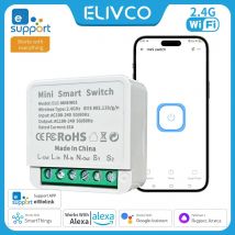 eWelink 16A Wifi Switch Smart 2-Way Interruttori fai da te Interruttore automatico Supporto timer Alexa Мару Als Google Home Alice SmartThings
