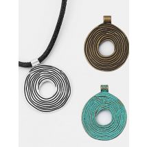 5pcs Verdigris Patina/Ancient Greek Bronze Spiral Swirl Oval Charms Pendants for Necklace Jewelry DIY Findings
